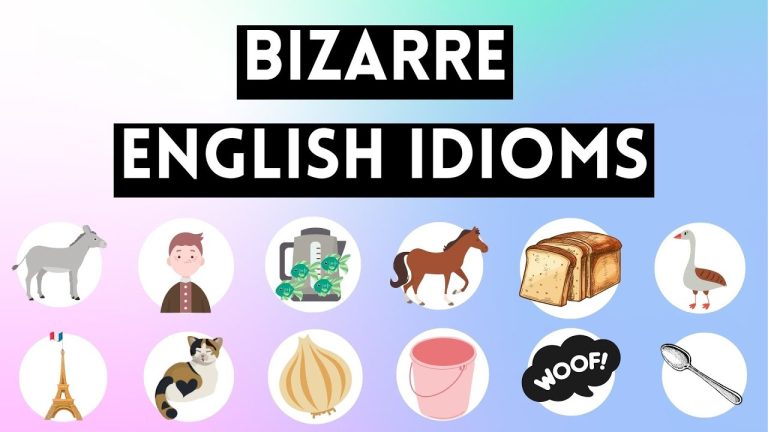 A Whimsical Journey: Exploring English’s Most Bizarre Idioms and Their Origins